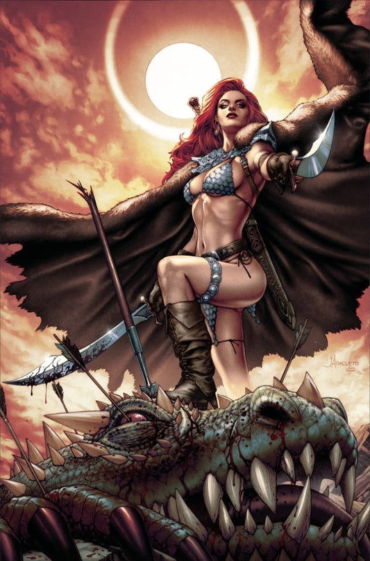 Savage Red Sonja #5 (Cover H 1:15 Jay Anacleto Virgin Variant)
