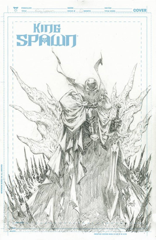 King Spawn #1 (Cover H Greg Capullo Sketch 1:50)