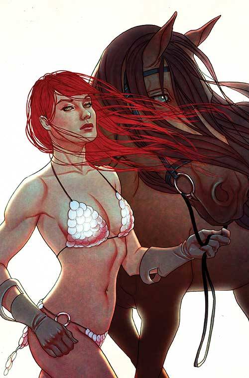 Red Sonja #13 (Cover R 1:15 Jenny Frison FOC Virgin Variant)