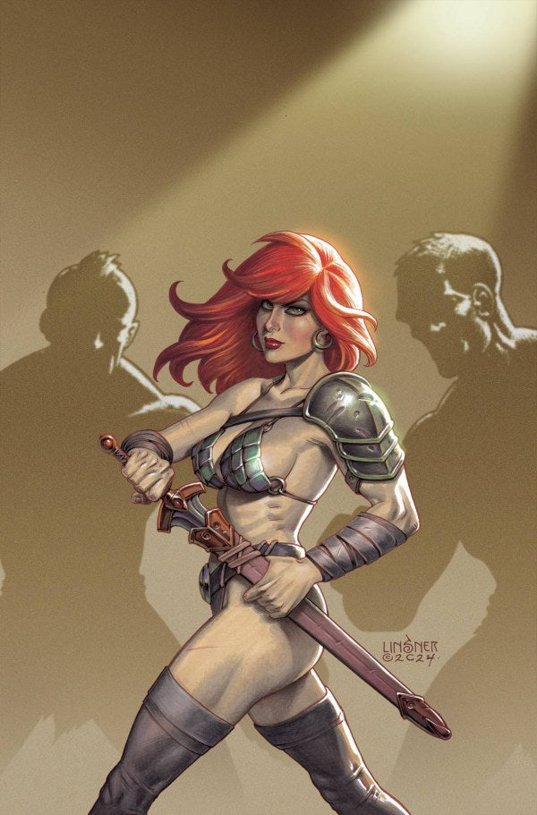Red Sonja: Empire of the Damned #2 (Cover I Joseph Michael Linsner Foil Card Stock Virgin Variant)