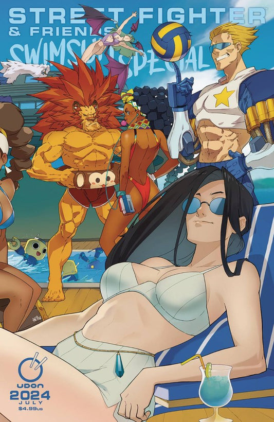 Street Fighter & Friends Swimsuit Special #1 (Cover D 1:5 Hanzo Steinbach Variant)