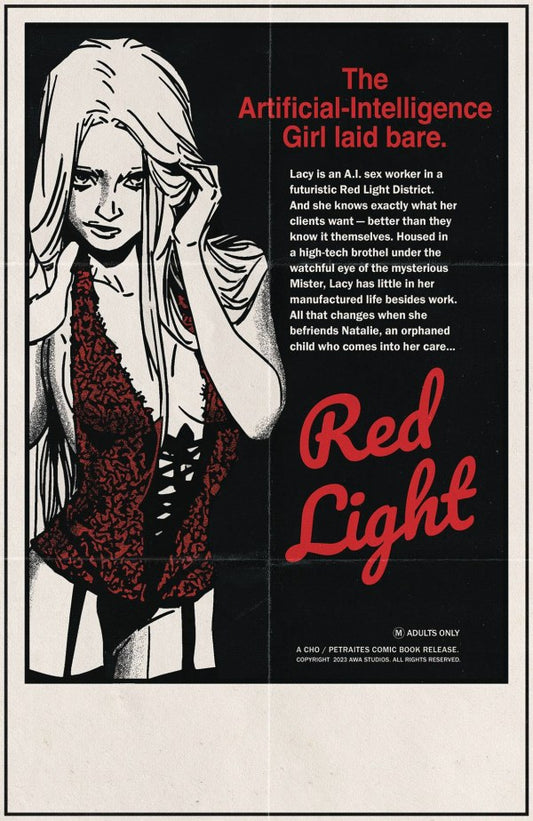 Red Light #3 (Cover C Priscilla Petraites Erotic Film Homage Variant)