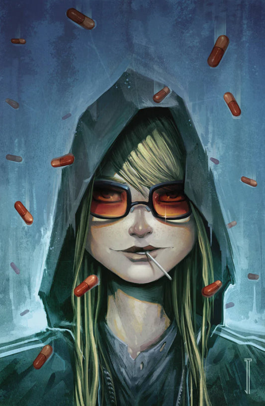 Nadia & the Nomobots #1 (Cover D 1:5 Juan Manuel Tumburnrus Unbranded Variant)