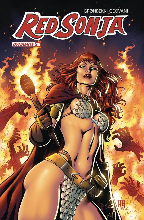 Red Sonja #16 (Cover D Walter Geovani Variant)
