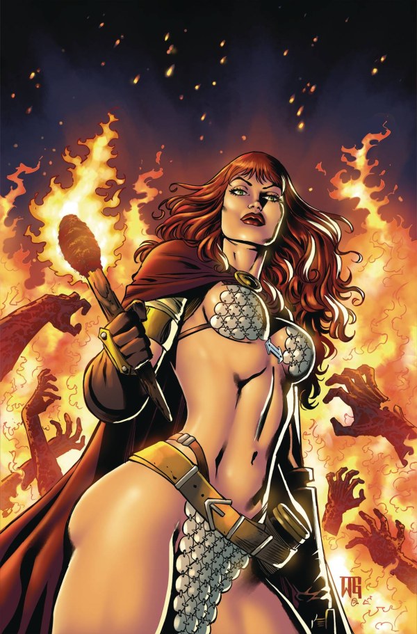 Red Sonja #16 (Cover I 1:15 Walter Geovani Virgin Variant)