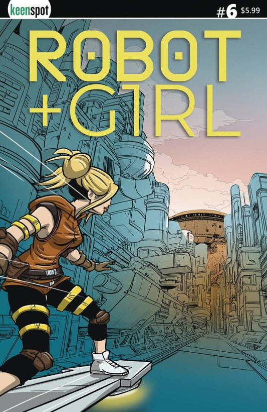 Robot + Girl #6 (Cover C Mike White Foil Variant)