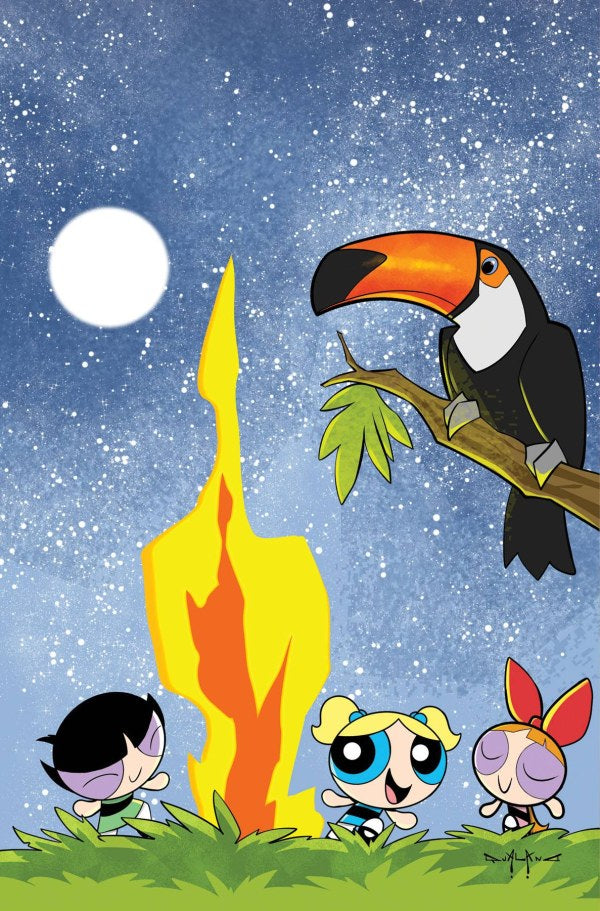 The Powerpuff Girls #9 (Cover E 1:10 Pasquale Qualano Virgin Variant)