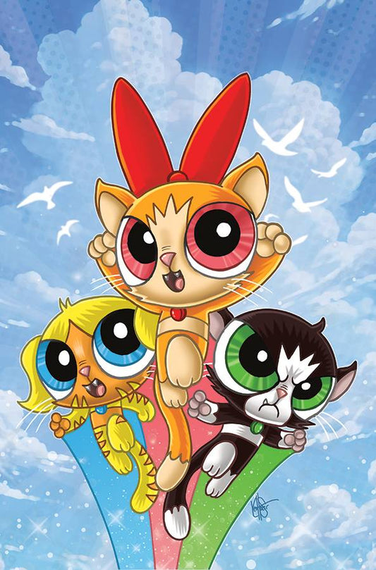The Powerpuff Girls #8 (Cover F 1:10 Ken Haeser Virgin Variant)