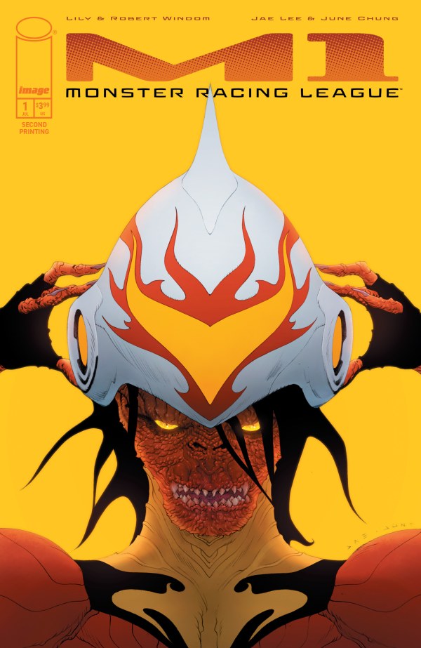 M1: Monster Racing League #1 (2nd Printing Jae Lee)