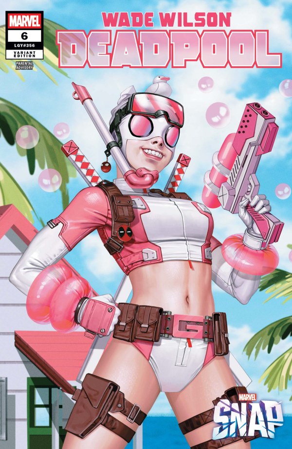 Wade Wilson: Deadpool #6 (InHyuk Lee Marvel Snap Swimsuit Variant)