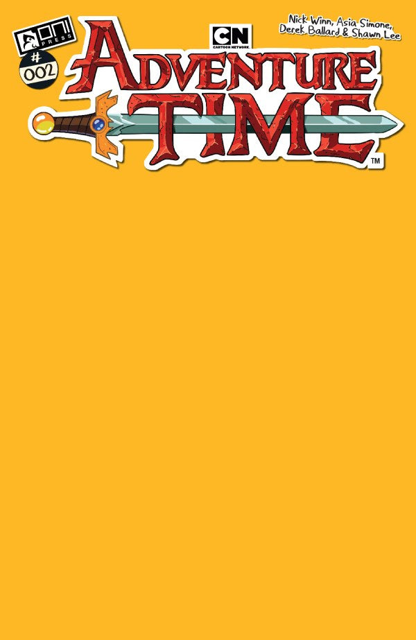 Adventure Time #2 (Cover C Blank Variant)