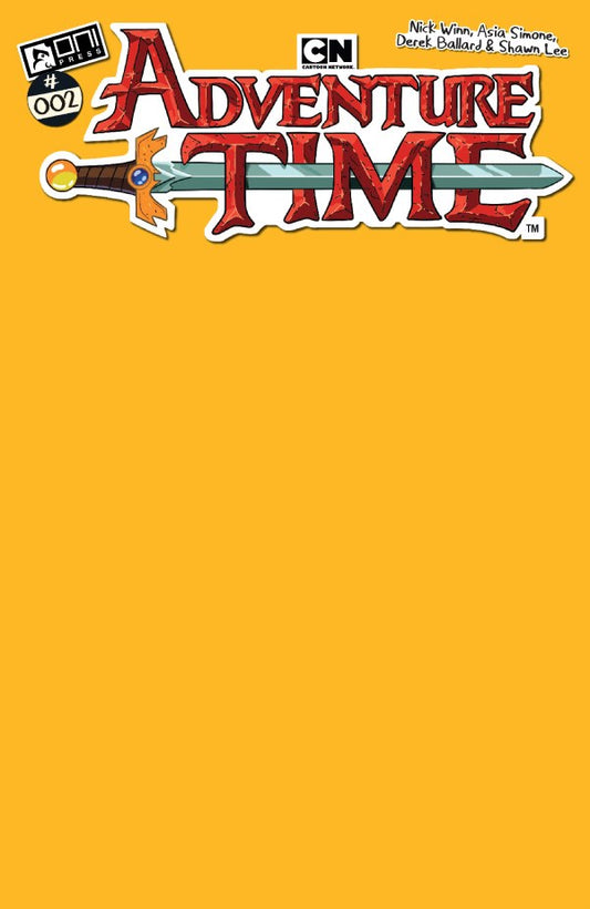 Adventure Time #2 (Cover C Blank Variant)