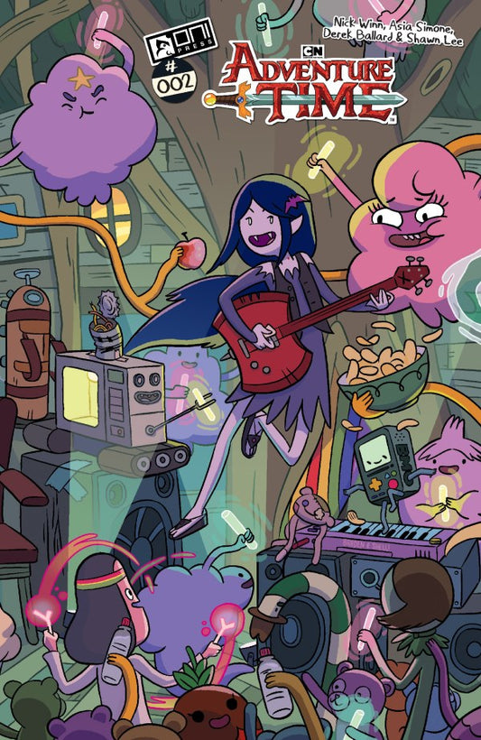 Adventure Time #2 (Cover D 1:10 Shelli Paroline Connecting Variant)