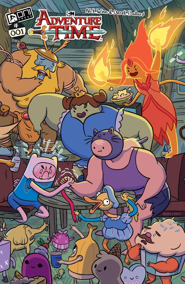 Adventure Time #1 (Cover I 1:10 Braden Lamb Connecting Variant)