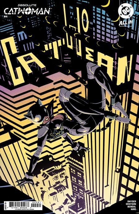 ABSOLUTE CATWOMAN #4 ((OF 6) CVR E INC 1:25 RILEY ROSSMO CARD STOCK VAR) - PREORDER