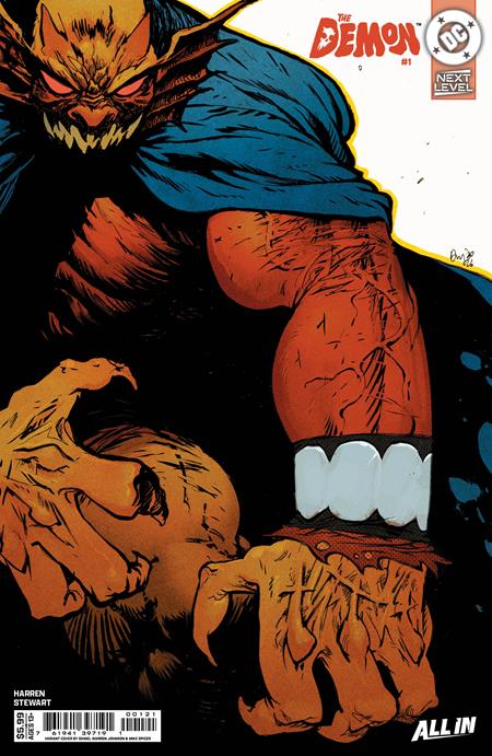DEMON #1 (CVR B DANIEL WARREN JOHNSON CARD STOCK VAR) - PREORDER