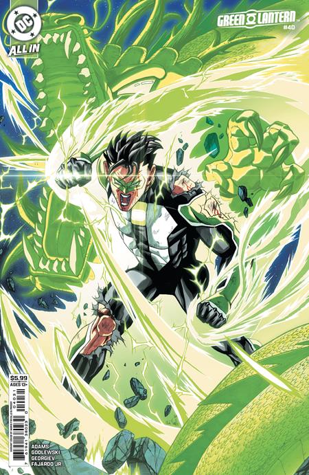 GREEN LANTERN #40 (CVR C MARIO FOCCILLO CARD STOCK VAR (GREEN LANTERN FIRST LIGHT)) - PREORDER