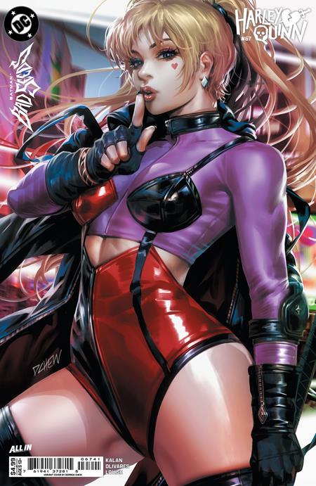 HARLEY QUINN #67 (CVR D DERRICK CHEW CARD STOCK VAR (BATMAN BAD SEEDS)) - PREORDER