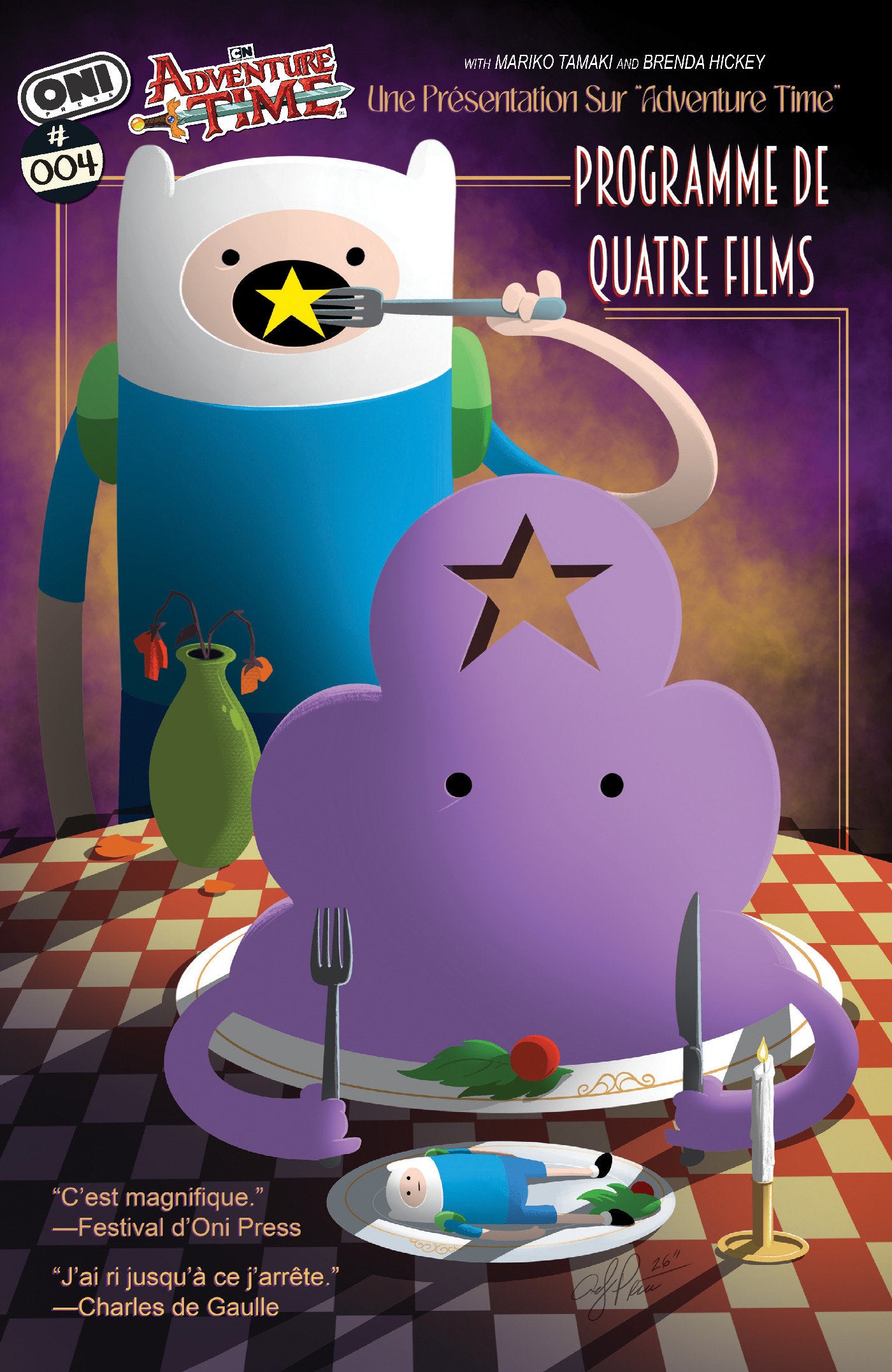 ADVENTURE TIME QUADRUPLE FEATURE #4 (CVR C INC 1:10 ANDY PRICE VAR) - PREORDER