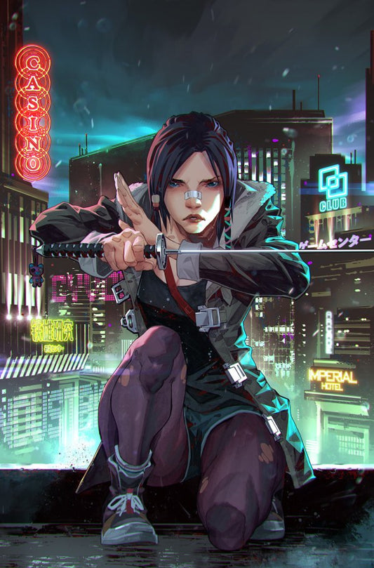 Blade Runner: Black Lotus – Las Vegas #1 (Cover H Kael Ngu Virgin Variant)