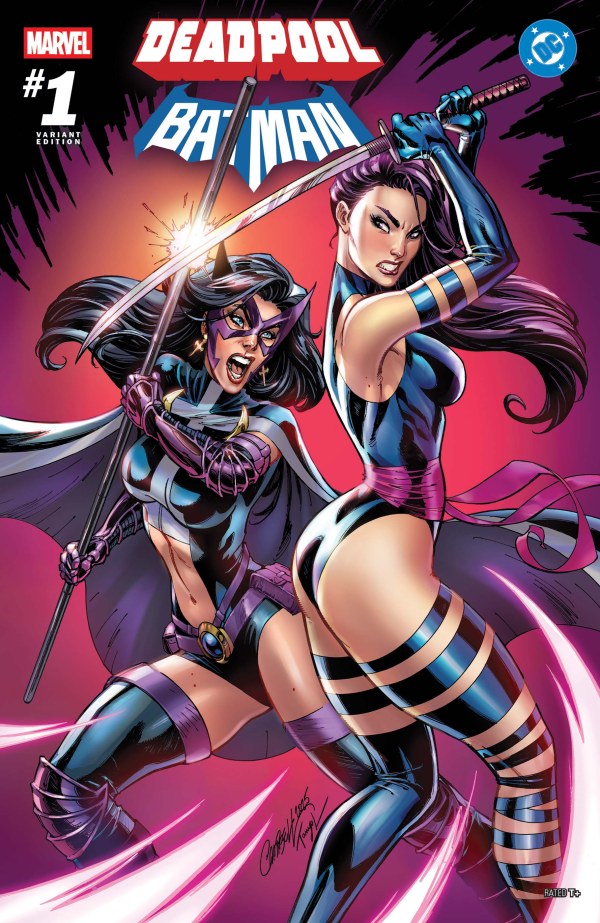 Marvel / DC: Deadpool / Batman #1 (J. Scott Campbell Variant)