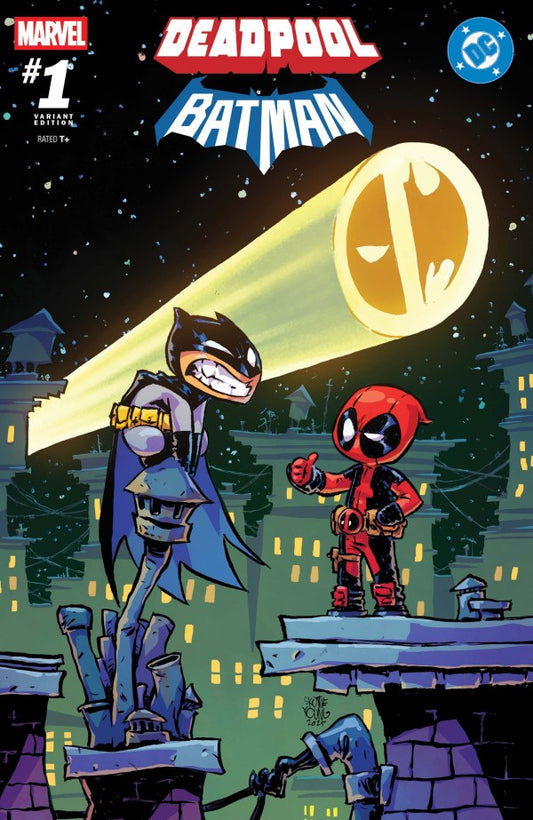 Marvel / DC: Deadpool / Batman #1 (Skottie Young Variant)