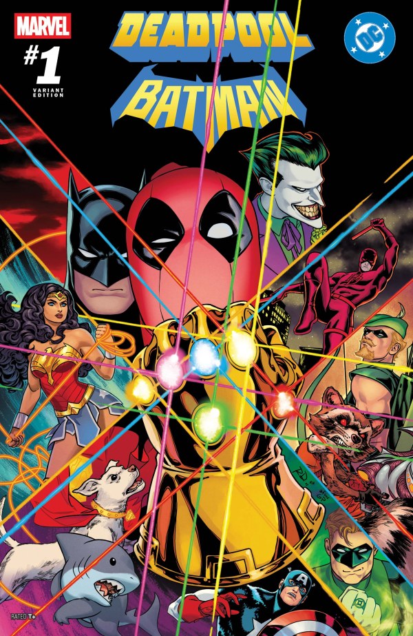 Marvel / DC: Deadpool / Batman #1 (Russell Dauterman Homage Variant)