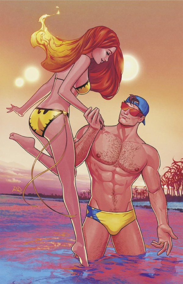 Marvel Swimsuit Special: Friends, Foes & Rivals #1 (1:50 Russell Dauterman Virgin Variant)