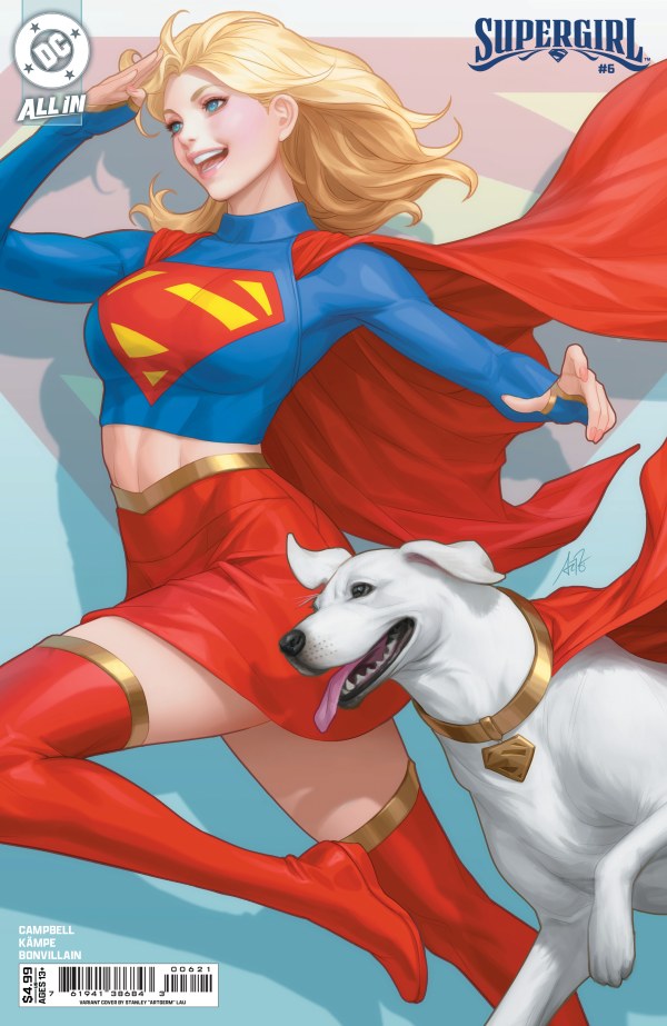 Supergirl #6 (Cover B Stanley 'Artgerm' Lau Variant)