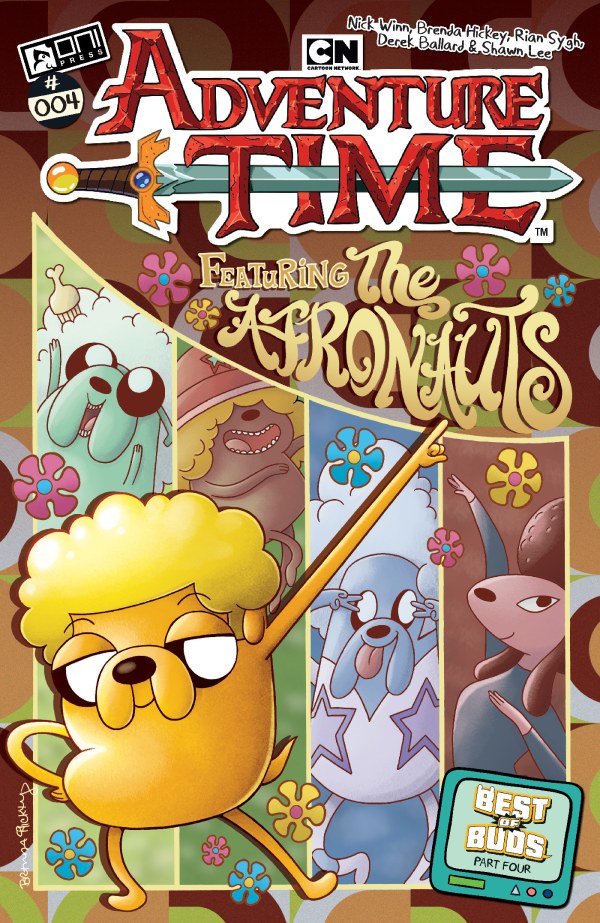 Adventure Time #4 (Cover B Brenda Hickey Variant)