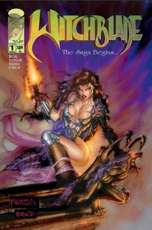 Witchblade #1 (Facsimile Edition 2025 Foil Variant)