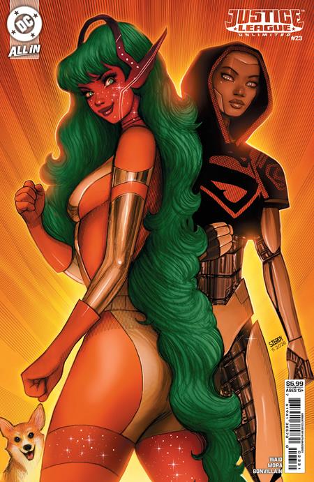 JUSTICE LEAGUE UNLIMITED #23 (CVR C NATHAN SZERDY CARD STOCK VAR) - PREORDER