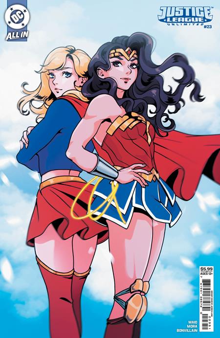 JUSTICE LEAGUE UNLIMITED #23 (CVR E JESSICA LUNA CARD STOCK VAR) - PREORDER