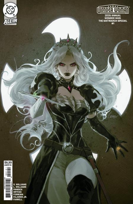 WONDER WOMAN 2026 ANNUAL WONDER WAR THE MATRIARCH SPECIAL #1 ((ONE SHOT) CVR D LESLEY LEIRIX LI CARD STOCK VAR) - PREORDER