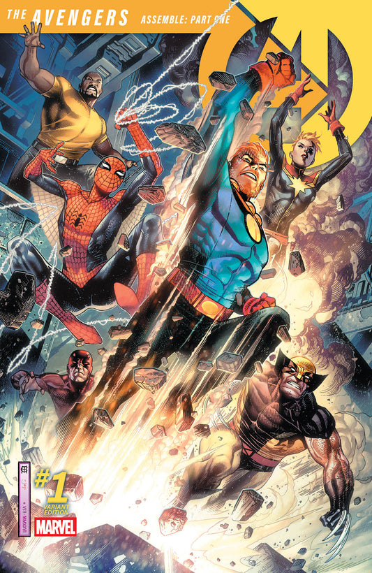 AVENGERS #1 (JIM CHEUNG 1:50 VARIANT) - PREORDER