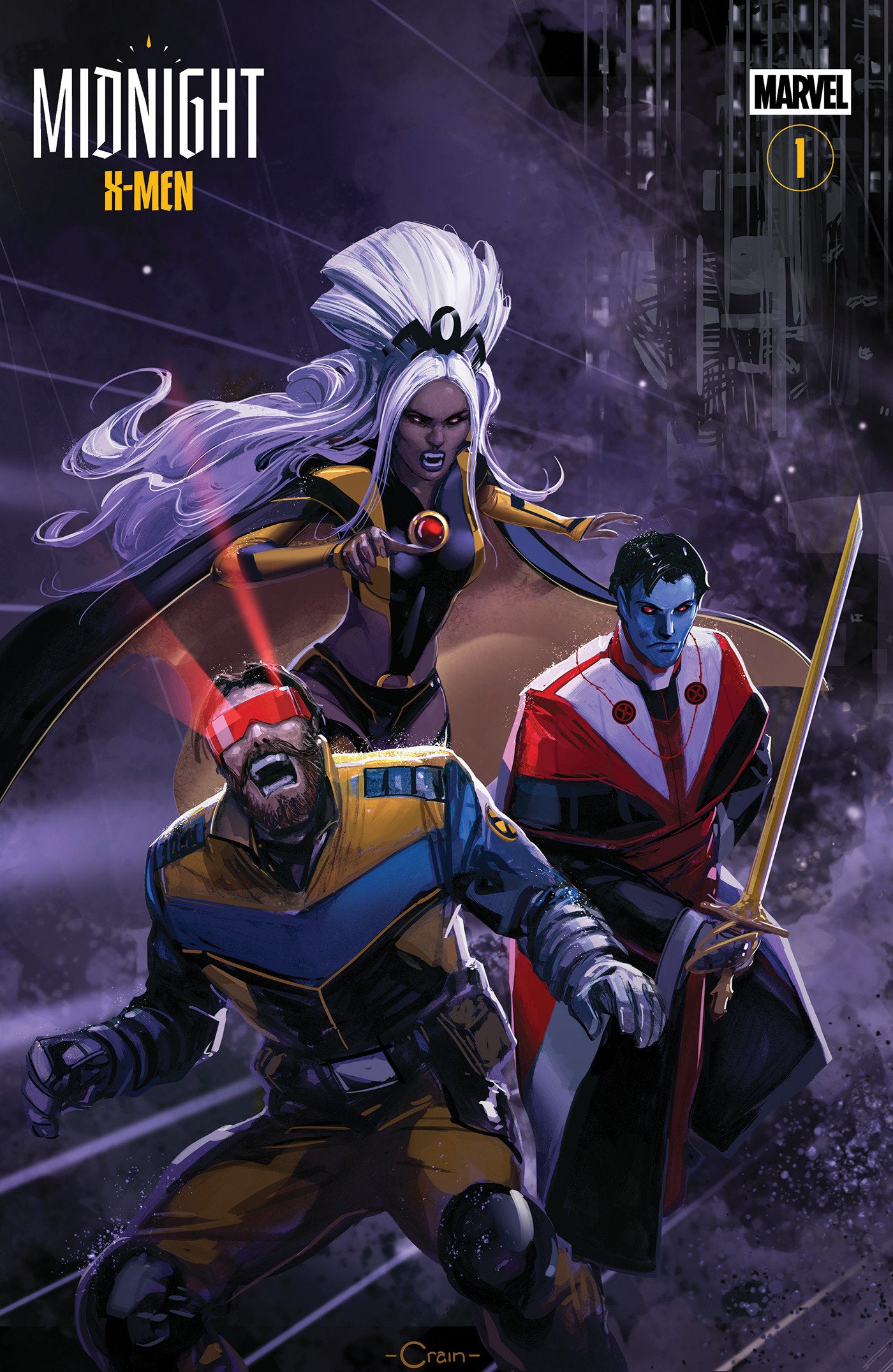 MIDNIGHT X-MEN #1 (COVER F CLAYTON CRAIN 3-PART CONNECTING VARIANT) - PREORDER