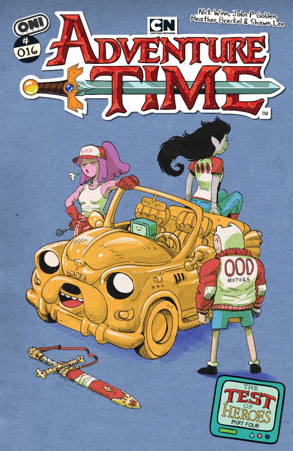 Adventure Time #16 (Cover B John P. Golden Variant)
