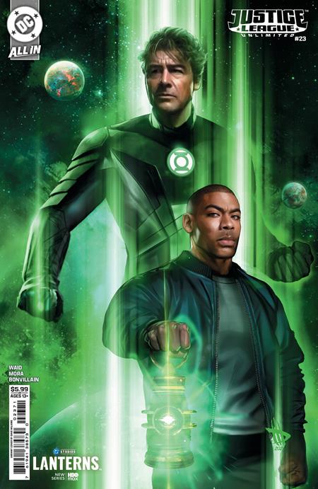 JUSTICE LEAGUE UNLIMITED #23 (CVR G DAVE WILKINS LANTERNS CARD STOCK VAR) - PREORDER