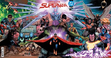 ABSOLUTE SUPERMAN #25 (CVR A RAFA SANDOVAL GATEFOLD TRIPTYCH) - PREORDER