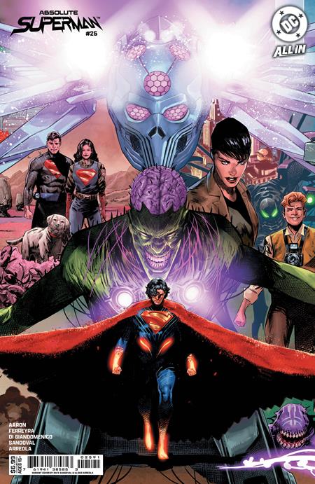 ABSOLUTE SUPERMAN #25 (CVR I RAFA SANDOVAL MIDDLE CONNECTING CARD STOCK VAR) - PREORDER