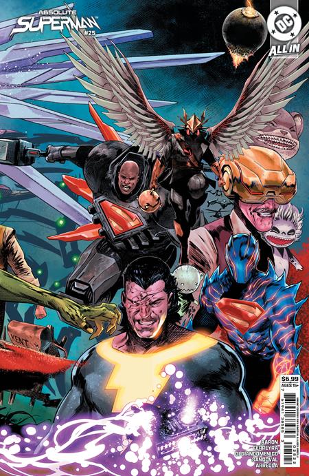 ABSOLUTE SUPERMAN #25 (CVR J RAFA SANDOVAL RIGHT CONNECTING CARD STOCK VAR) - PREORDER