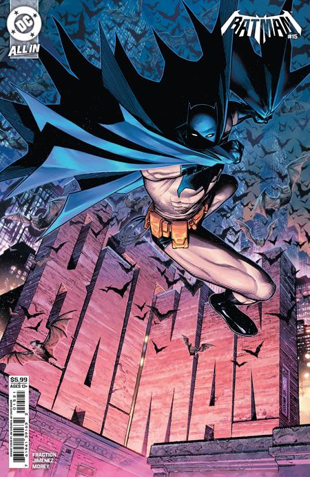 BATMAN #15 (CVR B JIM CHEUNG CARD STOCK VAR) - PREORDER
