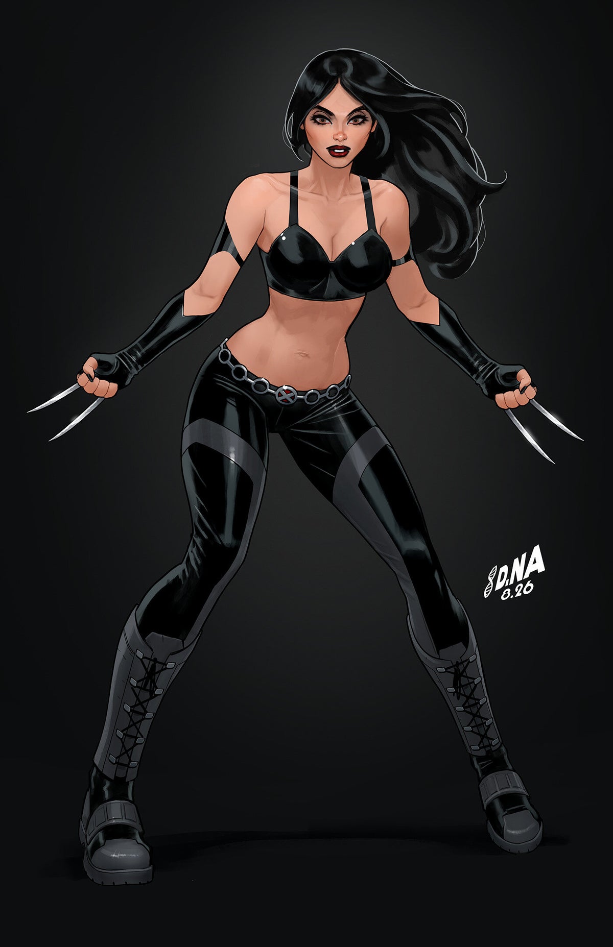 WOLVERINE #30 (DAVID NAKAYAMA COLOR BLOCK BLACK VIRGIN 1:50 VARIANT) - PREORDER