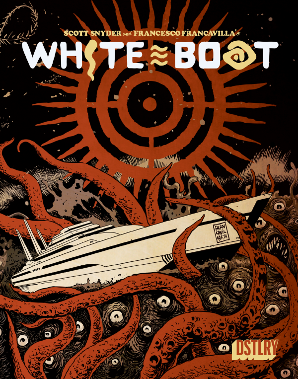 White Boat #3 (Cover B Francesco Francavilla Variant)
