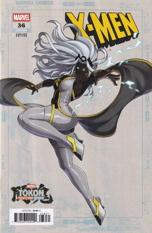 X-Men #36 (Marvel Games Marvel Tōkon: Fighting Souls Variant)