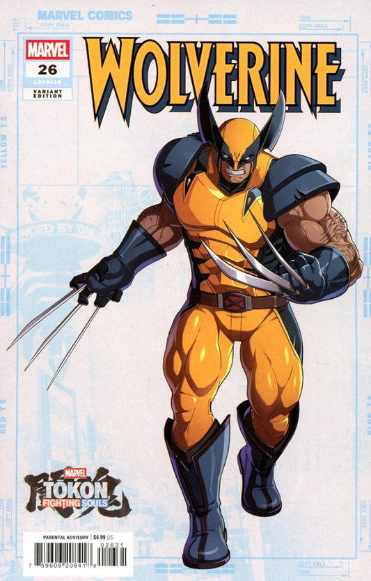 Wolverine #26 (Marvel Games Marvel Tōkon: Fighting Souls Variant)