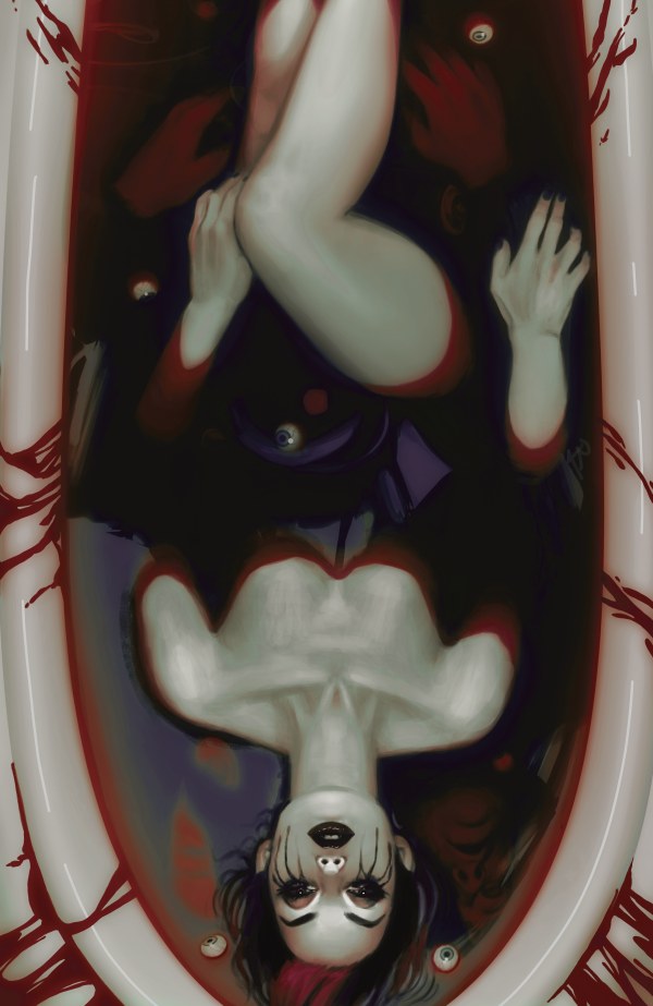 Hello Darkness #24 (Cover D 1:10 Rebeca Puebla Virgin Variant)