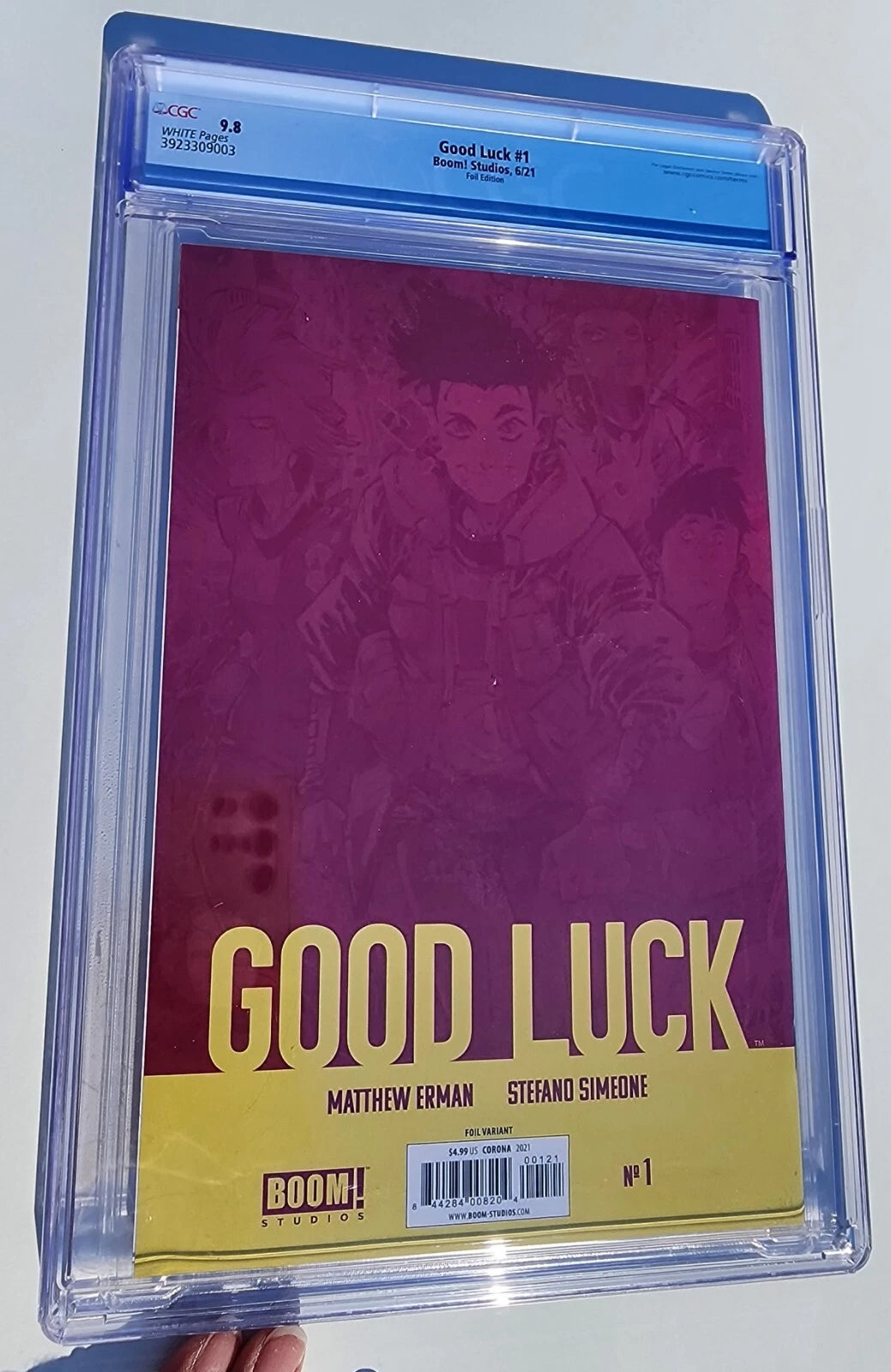 Good Luck #1 (Cover B Jorge Corona Foil Variant)