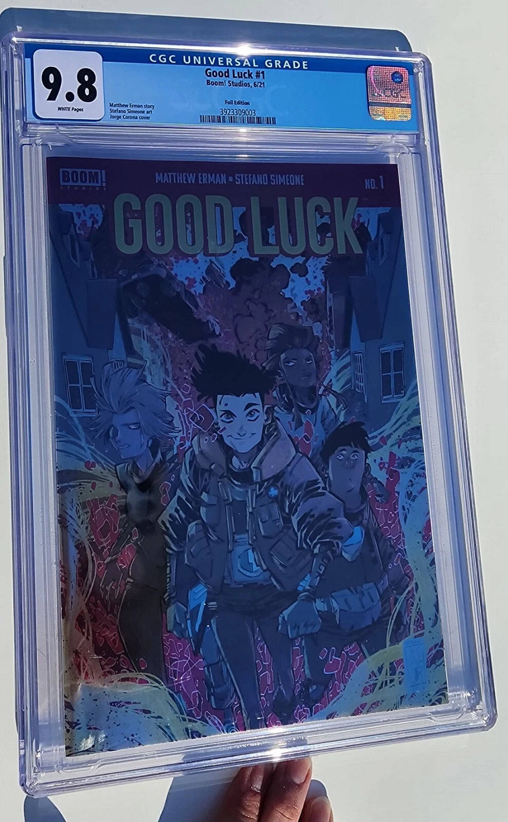 Good Luck #1 (Cover B Jorge Corona Foil Variant)