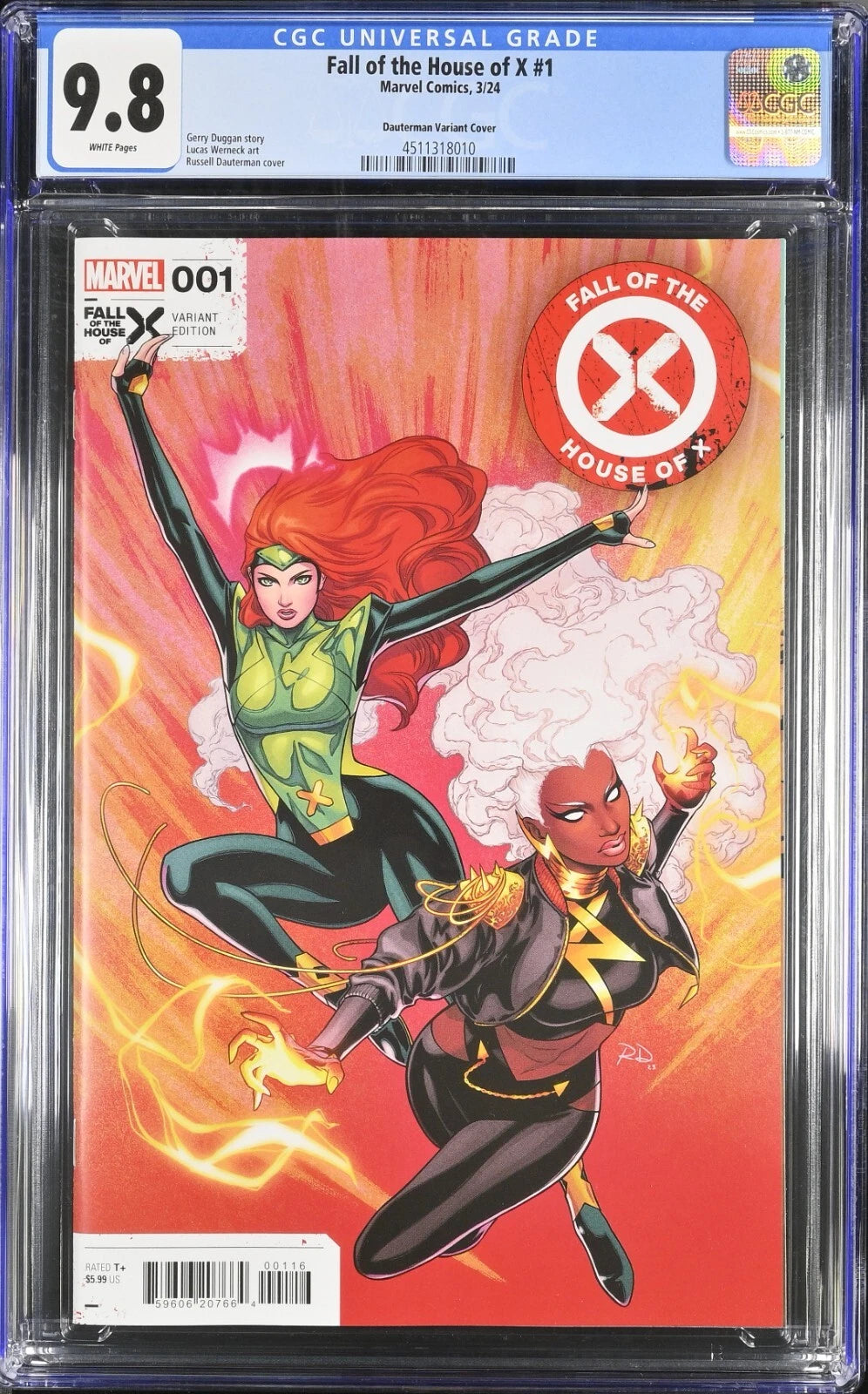 Fall of the House of X #1 (1:25 Russell Dauterman Variant)